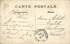 Paris CPA the place of the Bastille Column of July