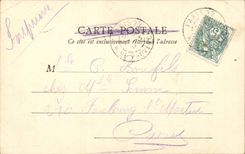 CPA Fantaisie Ghirlandajo La visitation Musee du Louvre