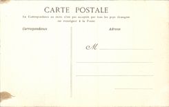 CPA Palate of Fontainebleau Gate Golden and house of Maintenon