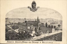 CPA Abbaye Sainte Marie of the desert has Bellegarde