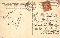 CPA holy Rouen Church Maclou