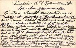 CPA Luchon the chain of the Pyrenees seen of the hotel of Superbagneres