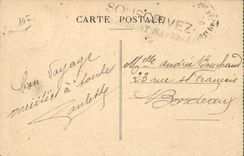 Paris CPA the boulevard and the door Saint Martin