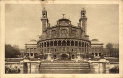 Paris CPA Palate of Trocadero DAvioud and Bourdais