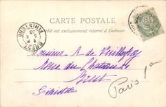 Paris CPA Street Castiglione