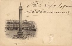 Paris CPA Vendome Column
