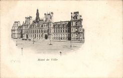 Paris CPA Hotel de ville