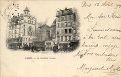 Paris CPA Le Moulin rouge ( redmill)