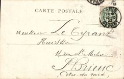 Paris CPA Palate of Luxembourg