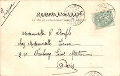 CPA JB Creuze L'accordee de village Musee du Louvre Paris 