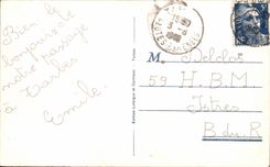 CPA Tarbes monumental Fountain