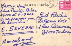 CPA Lourdes the miraculous cave