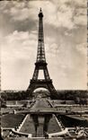 MODERN CARD Eiffel Tower seen of the palate of Chaillot