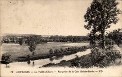 Louviers CPA the valley of the Eure Seen from of the dimension Sainte Barb