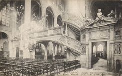 Paris CPA Church Sainte Genevieve