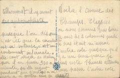 Paris CPA Which occurred of the Champs Elysees