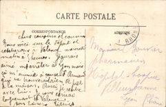 Paris CPA the street Soufflot and the Pantheon