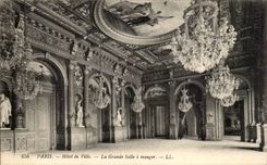 Paris CPA Hotel de ville La salle a manger