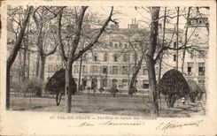 Paris CPA Val de Grâce House and garden of the officers