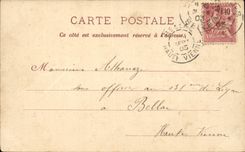 Paris CPA Wood of Vincennes Bridge of the islands