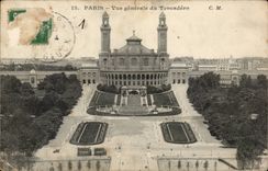 Paris CPA View of Trocadero