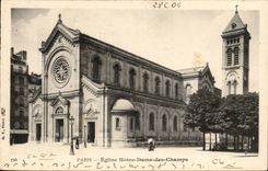 Paris CPA Notre Dame Church of the Fields