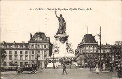 CPA Paris Places Republic