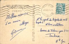 CPM Paris Panorama sur la place du Chatelet et le palais de justice