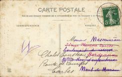 CPA Saint Bertrand de Comminges Gate der Kirche von Valcabrere