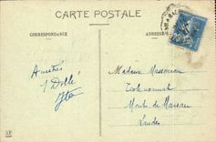 CPA Saint Bertrand de Comminges the gallery of the tombs