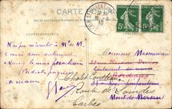 CPA Saint Bertrand de Comminges Pillar of the four evangelists