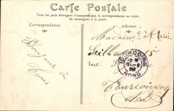 CPA Treport Landhauser des Strandes