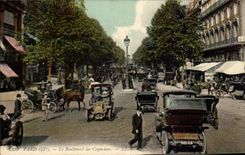 Paris CPA Le boulevard des Capucines