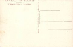 Paris CPA Hotel de ville