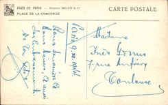 Paris CPA Places Harmony