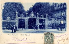 Paris CPA Parc heap Roasts Entering