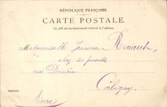 Paris CPA Parc heap Roasts Entering