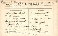 Paris CPA Avenue du Bois de Boulogne