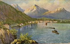 CPA Fantaisie Lac de Garde Tyrol