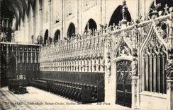 Albi CPA Cathedral Sainte Cecile Stalles of the heart