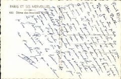 Paris CPA Dome des Invalides 1706