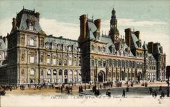 Paris CPA Hotel de ville