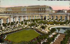 Versailles CPA the castle the orangery