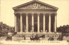 Paris CPA Church of the Madeleine
