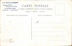 Paris CPA the fountain St Michel