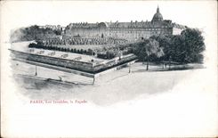 Paris CPA Invalides the frontage