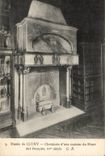Paris CPA Museum of Cluny Chimney of a house of Mans French Art