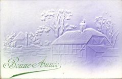 CPA Fantasy House Happy New Year (in relief)