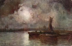 CPA Fantaisie Paysage