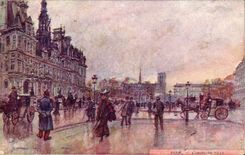 CPA Paris L'hotel de ville